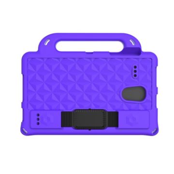 Samsung Galaxy Tab A 8.0 T380/385/T387 Shockproof Case with Holder & Strap - 1