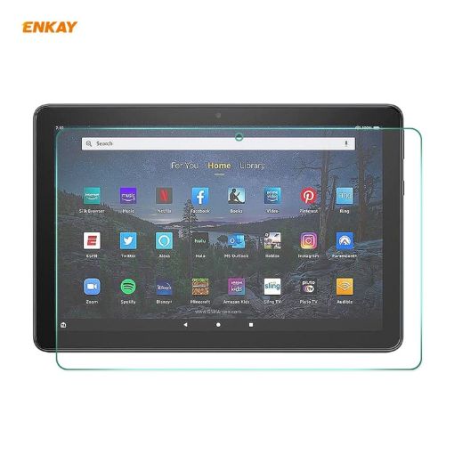 Amazon Fire HD 10/HD 10 Plus 2021 Tempered Glass Screen Protector 9H  - 1
