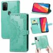 Ulefone Note 11 Plus Green Leather Case with Card Slot & Lanyard - 1