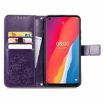 Ulefone Note 11 Plus Purple Leather Case with Lanyard, Card Slot & Wallet - 3
