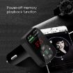 A9 Car FM Transmitter Wireless Audio Receiver MP3 Player Dual USB Charger - 4