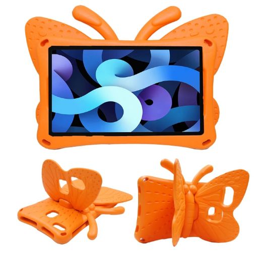 Galaxy Tab A 8.0 Butterfly EVA Kids Case T380/385/387/T330/331/T377V Orange - 1