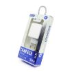 Mini Portable CS-20W Dual Ports Fast Charger with 3A USB to 8 Pin Cable - 9