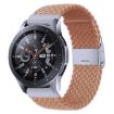 Samsung Galaxy Watch 4/5 20mm Nylon Braided Metal Buckle Band Gold - 1