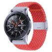 Samsung Galaxy Watch 4/5 20mm Nylon Braided Band - Bright Orange - 1