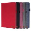 Samsung Galaxy Tab A8 10.5 2021 Rose Red Flip Fabric PU Leather Case - 7