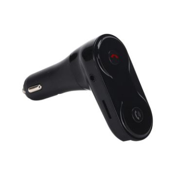 C8 Car Bluetooth FM Transmitter Modulator Charger Kit AUX MP3 Player - 1