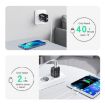 PD25W USB-C/Type-C + QC3.0 Dual Port Fast Charger with Cable, US Plug - 4