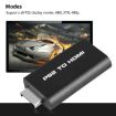 PS2 to HDMI Video Converter with 3.5mm Audio Output Adapter - 3
