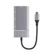 8 in 1 Type-C Hub: HDMI, USB, VGA, SD, TF, 3.5mm Adapter - 4