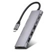 9-in-1 USB-C Hub: HDMI, 3 USB3.0, Type-C, PD, SD/TF, Audio Adapter - 2