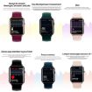 Q19 Pro Smartwatch Black - 1.69" Display, IP67 Waterproof - 2