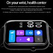 Q19 Pro Smartwatch Black - 1.69" Display, IP67 Waterproof - 8