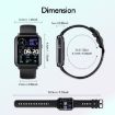 Q19 Pro Smartwatch Black - 1.69" Display, IP67 Waterproof - 9