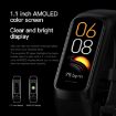 C60 Pink Smart Fitness Band - 1.1" Display, IP67 Waterproof - 7