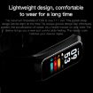 C60 Pink Smart Fitness Band - 1.1" Display, IP67 Waterproof - 8