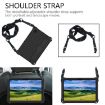 Galaxy Tab A8 10.5 2021 X200/X205 Honeycomb EVA+PC Case with Strap - 4