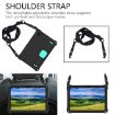 Galaxy Tab A8 10.5 2021 X200/X205 EVA+PC Case with Strap Black/Mint - 4