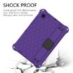 Galaxy Tab A8 10.5 2021 X200/X205 Honeycomb EVA+PC Case Strap Purple - 3