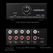 1 In 4 Out Audio Signal Distributor RCA Interface Non-Consumption Output - 7
