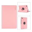 Samsung Galaxy Tab A8 10.5 2021 Pink 360 Rotation Leather Case - 1