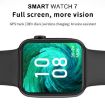 W7 Smart Watch 1.8" Color Screen, Heart Rate & Blood Pressure Monitor Blue - 4