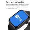 W7 Smart Watch 1.8" Color Screen, Heart Rate & Blood Pressure Monitor Blue - 7