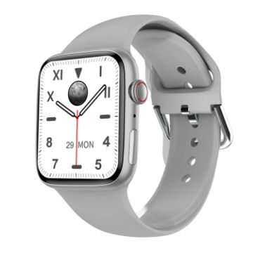 W7 Smart Watch 1.8" Color Screen, Heart Rate & Blood Pressure Monitor, White - 1