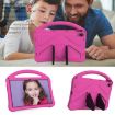 Moto Tab G70 EVA Shockproof Case with Holder - Rose Red - 4