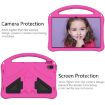 Moto Tab G70 EVA Shockproof Case with Holder - Rose Red - 5