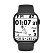 T500 Plus Smart Watch 1.44" Color Screen, Heart Rate & BP Monitor (Black) - 2