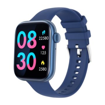 P45 Smart Watch 1.8" Color Screen, Heart Rate & Blood Pressure Monitor Blue - 1