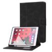 Black Leather Tablet Case for iPad Air 3/Pro 10.5 - Calf Texture Flip - 1