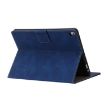 Black Leather Tablet Case for iPad Air 3/Pro 10.5 - Calf Texture Flip - 6