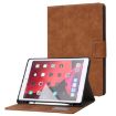 Brown Leather Tablet Case for iPad Air 3/Pro 10.5 - Calf Texture Flip - 1