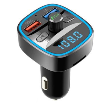T25S Car MP3 Player with BT5.0 & Dual USB Chargers - 1