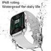 HK20 Smart Watch Gold - 1.85" Color Screen, Heart Rate & BP Monitoring - 5
