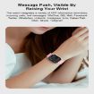 ZW32 Smart Watch - 1.85" Color Screen, Heart Rate & BP Monitor (Gold) - 9