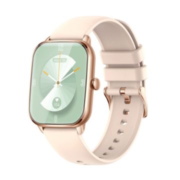 KT65 Smart Watch - 1.9" Color Screen, Heart Rate & Blood Pressure Monitor, Gold - 1