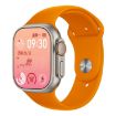 YS8 Ultra Smart Watch, 2.05" Color Screen, Heart Rate/BP Monitor, Orange - 1