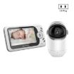 VB801 4.3" Night Vision Baby Monitor, Wireless Audio Video, Temp Detect - 7