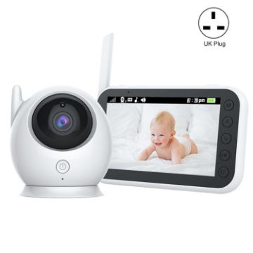 ABM100 4.3" Wireless Baby Monitor with Night Vision & 360 Camera UK Plug - 1