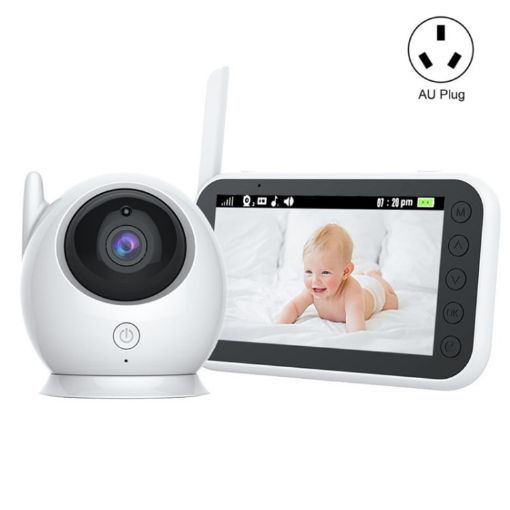 ABM100 4.3" Wireless Baby Monitor with Night Vision & 360 Camera (AU Plug) - 1