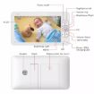 7" Screen SM70PTZ Wireless Baby Monitor, Night Vision, 2-Way Intercom UK Plug - 3
