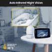 SM43A 4.3" Color Display Night Vision Baby Monitor Camera (US Plug) - 5