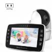 4.3" Color Display Night Vision Baby Monitor Camera SM43A (EU Plug) - 2