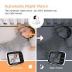 SM935 3.5" LCD Wireless Baby Monitor with Night Vision & Two-Way Audio - 6