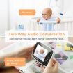 SM935 3.5" LCD Wireless Baby Monitor Night Vision Two-Way Audio EU Plug - 5