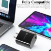 PD11 20W USB-C Fast Charger with 1m Type-C to 8 Pin Cable, US Plug, Black - 7