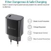 PD11 20W Fast Charger USB-C PD3.0 with 1m Type-C to 8 Pin Cable, EU Plug - 4